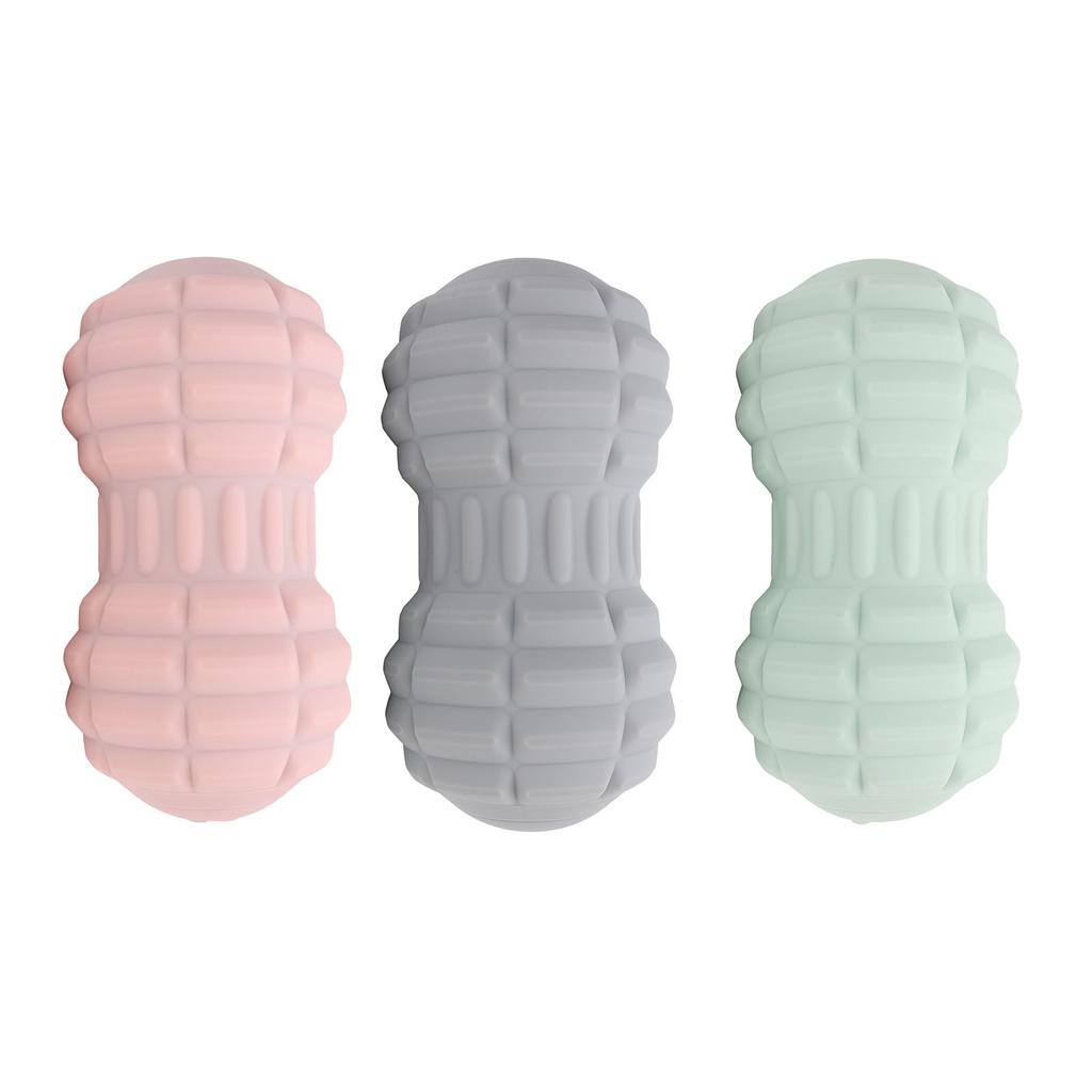 Peanut Massage Ball TPE 4 Vibrating Speeds Electric Deep Tissue Trigger Point Massager Roller for Ba