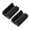 2PCS ATX 24 Pin 90 Degree Adapter Motherboard 24Pin Female To 24pin Male 90 Degree Extension Connect