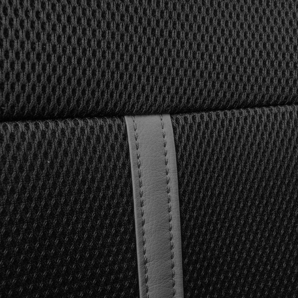 Universal PU Leather Car Seat Covers With Breathable Airmesh Car Seat Covers Fit Most Car Suv Truck Van Car Accessories Interior