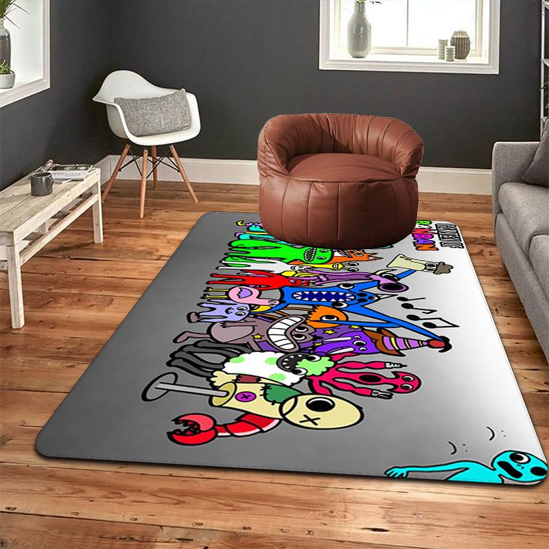 Garten of Banban Cartoon Set Rug Floor Mat for Living Room or Bedroom Soft and Comfortable Carpet a Gift for Birthday and Holiday.ZFF0913131
