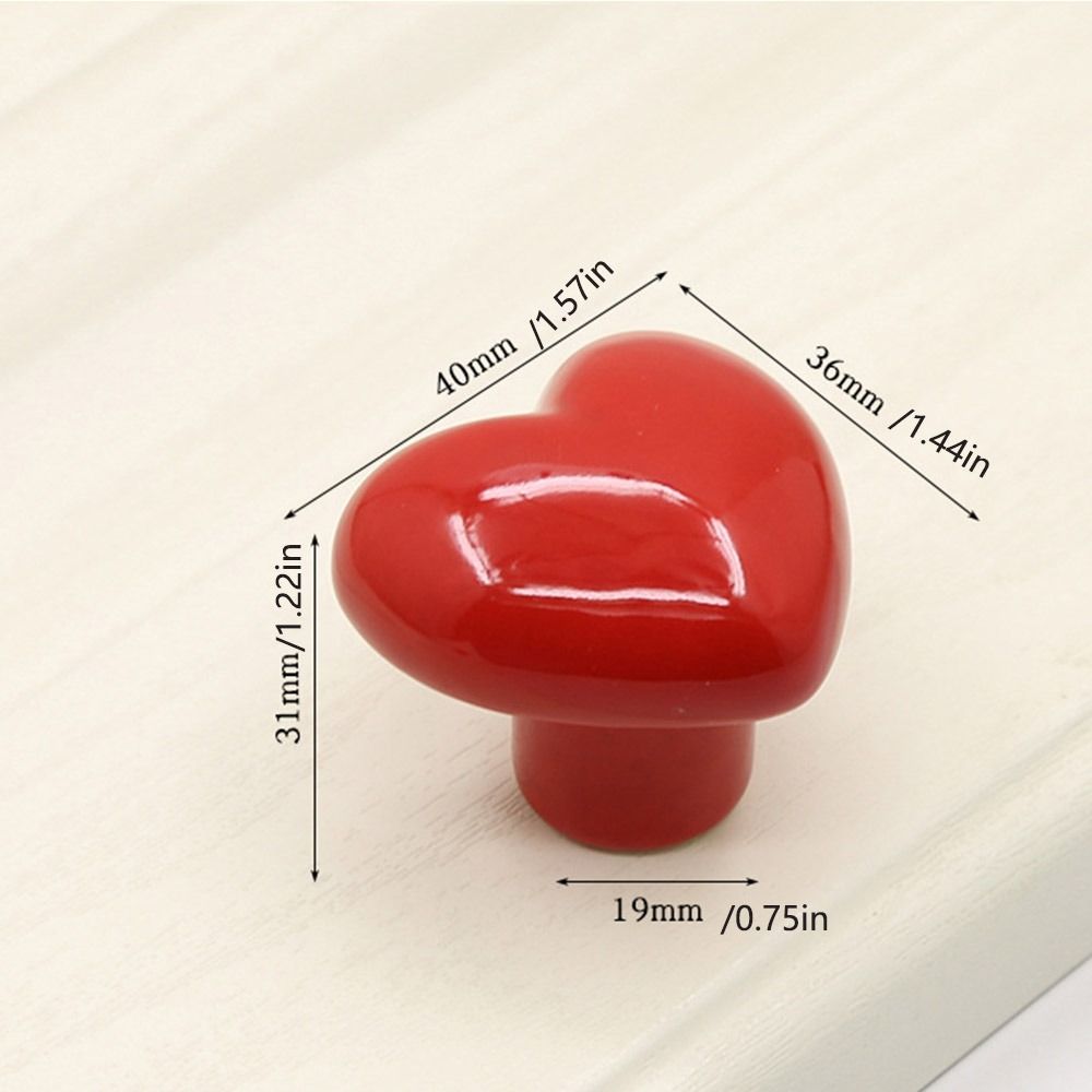 Single Hole Ceramic Cabinet Knob No- punching Drawer Knobs Cartoon Door Pull Handles Kids Using