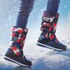 Winter Women's Plus Size Thickened High Barrel Snow Boots Plush Non Slip Casual Winter Warm Boots 36-42