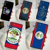 Чехол с флагом Белиза для Samsung Galaxy S24 Ultra S22 Plus S20 S21 FE S8 S9 S10 Note 10 20 S23 Ultra
