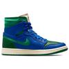 Aleali May x Air Jordan 1 High Zoom Comfort Califia Женские кроссовки Синие Hyper-Royal Pine-Green DJ1199-400