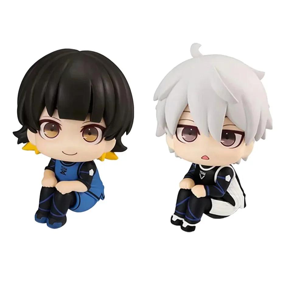 Кукла Исаги Ёичи Blue Lock Фигурки Игрушка Версия Q Чигири Хёма Бачира Мэгуру Наги Сэйсиро Фигурка ПВХ Орнамент Игрушки