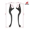 Left / Right Hydraulic Brake Handle Lever Oil Brake Handle For Chinese Scooter Honda Yamaha Motorcycle Moped ATV