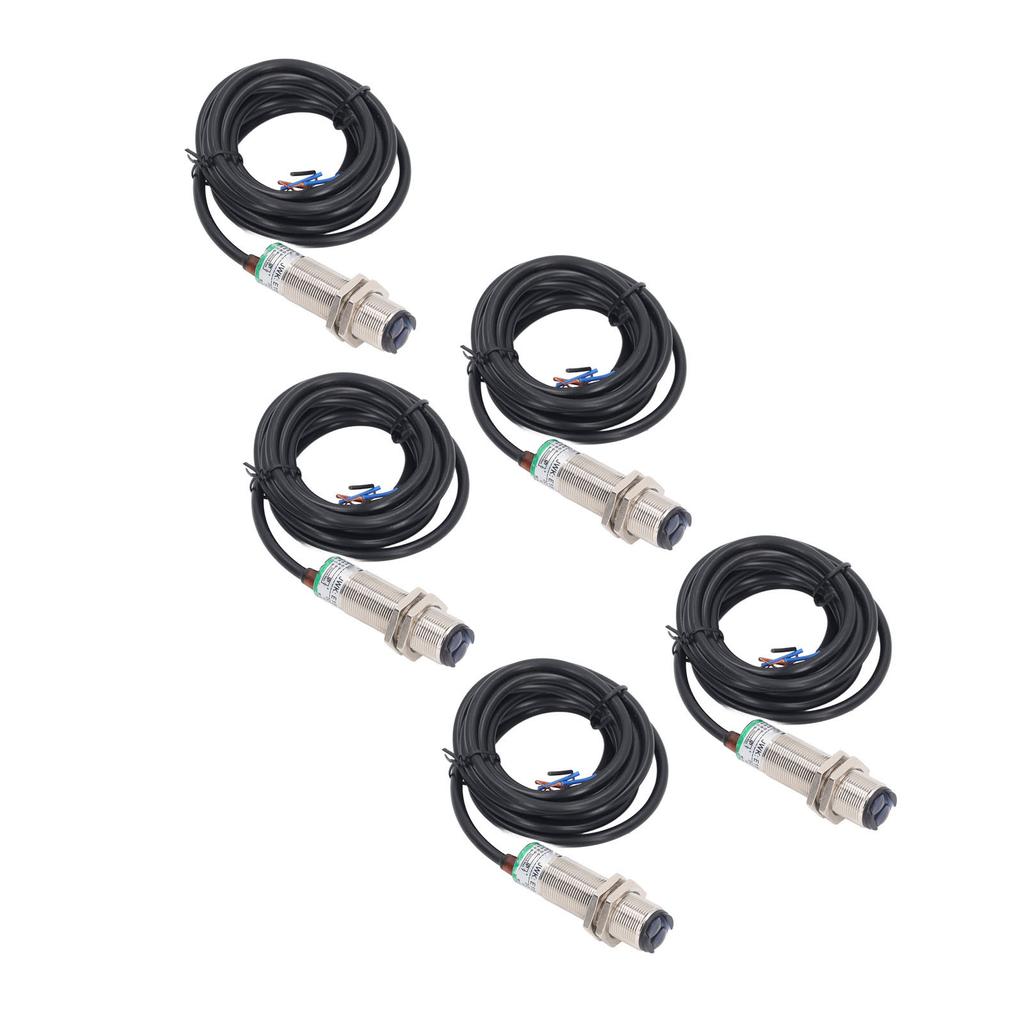 5 шт. инфракрасный фотоэлектрический датчик дальность обнаружения 2 м модуль датчика обхода препятствий 10‑30 В постоянного тока NPN N