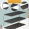 Desktop Organizer Shelf Computer Desk Bookshelf Multipurpose Workspace