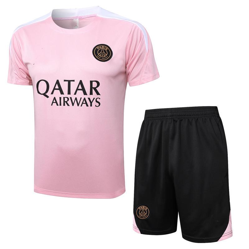 Football Training Jersey 2425 Riyadh Chelsea Barcelona Paris Real Madrid Arsenal Jersey Short-Sleeved Set