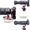 Tripod Mount Lens Support Lens Bracket Tripod Tripod Mount Compatible with Tamron Di III VXD with Quick Release Plate At the Bottom with Screw