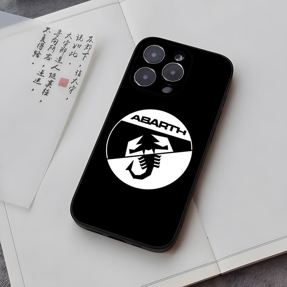 ABARTH Италия Чехол для телефона автомобиля Funda для iphone 14 13 16 11 15ProMax 12 Pro Max Mini Xr Xs X 7 Plus Чехлы