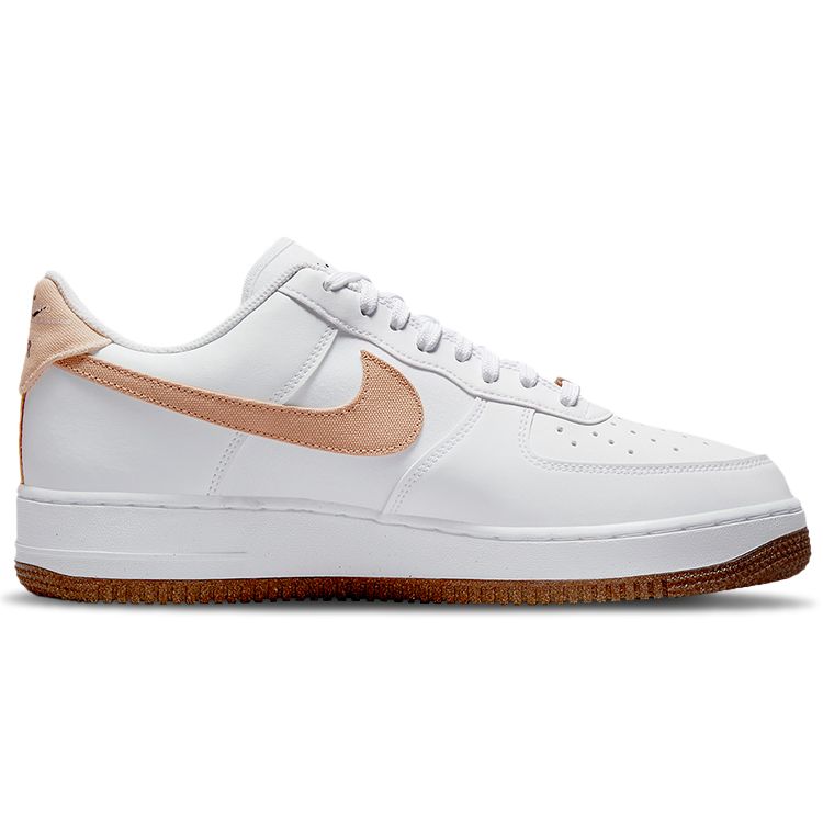 Nike Air Force 1 07 LV8 Мужские кроссовки из ревеня белые, натуральные, черные CZ0338-101