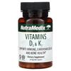 IHerb Витамин D3 и K2 Вегетарианские капсулы, 60 шт.