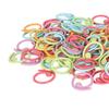 100Pcs Metal Crochet Stitch Markers Colorful Knitting Marker Rings  For Knitting Projects