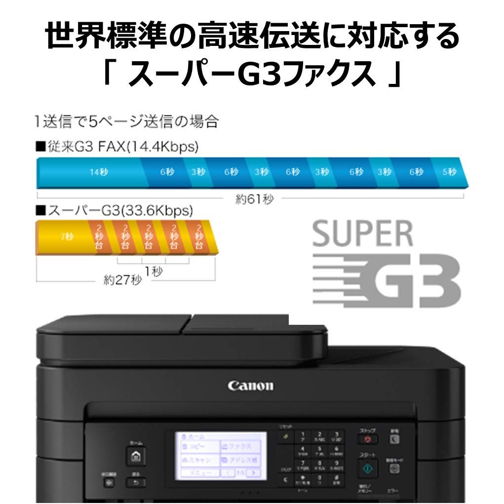 Canon Лазерный принтер формата А4, монохромное многофункциональное устройство Satera MF265dw, факс, автоматическая бумага для удаленной работы (двусторонняя печать, включена, односторонняя