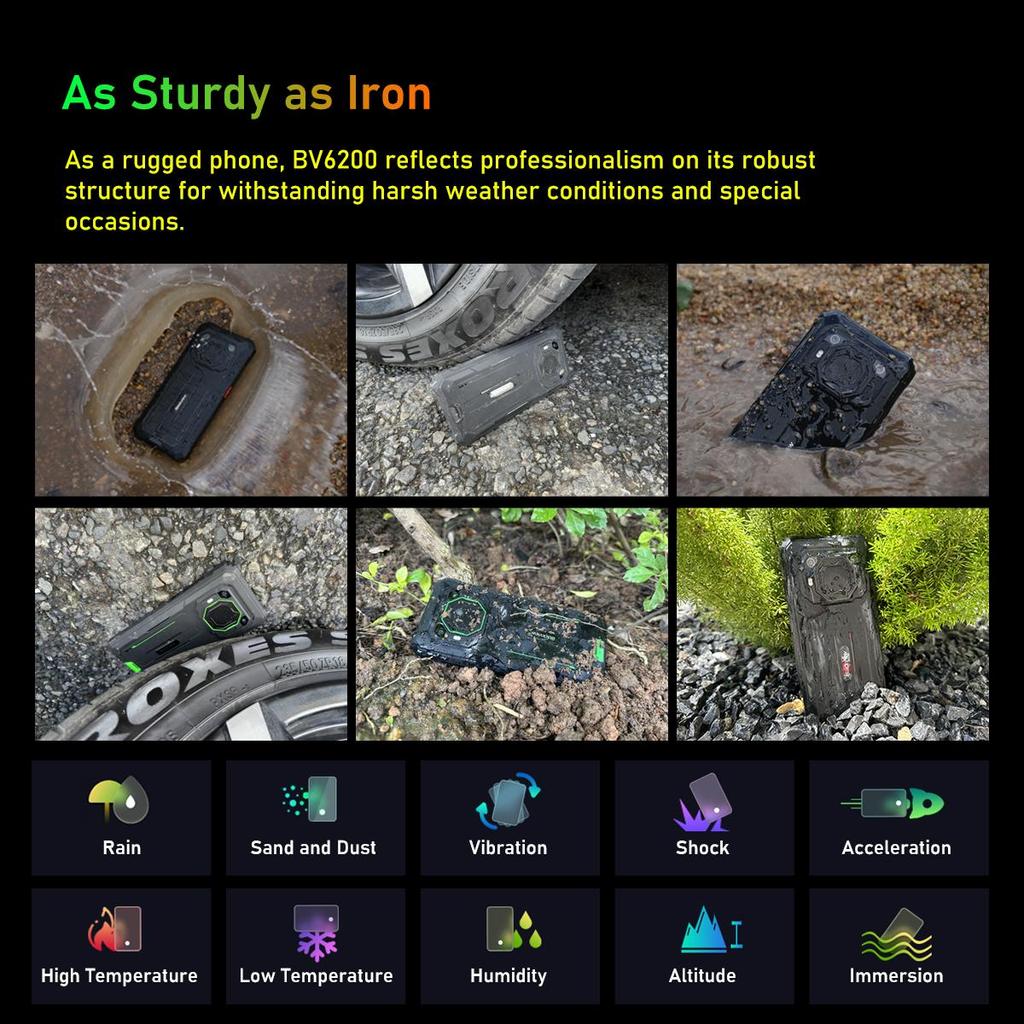 Защищенный смартфон Blackview BV6200