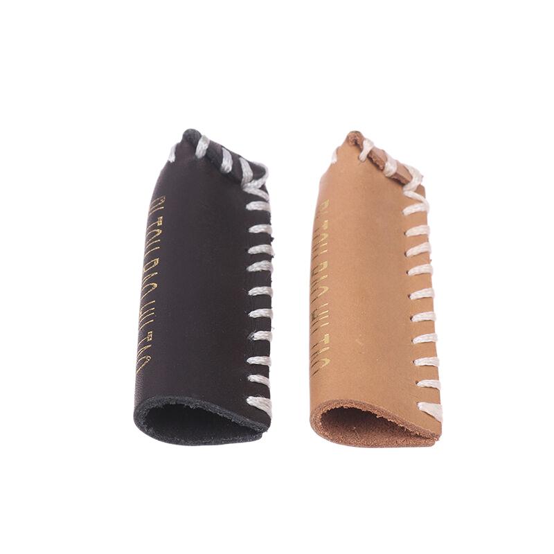Snooker Billiard Cue Tip Head Protective Leather Cover Cue Head Protector Sturdy Outdoor Sports Accessories