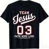 2026 Unisex Clothing Unisex Funny Team Jesus Christian Tshirt Funny Jesus Clothes T Shirts Graphic T Shirts Team Jesus T Shirts