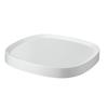 Tidy Convenient White (Tidy) Castor-mounted Tray, Plantable,
