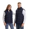 Men Electric Vest Heated Jacket Usb Winter Body Warmer Windproof Gilet Coat Tops