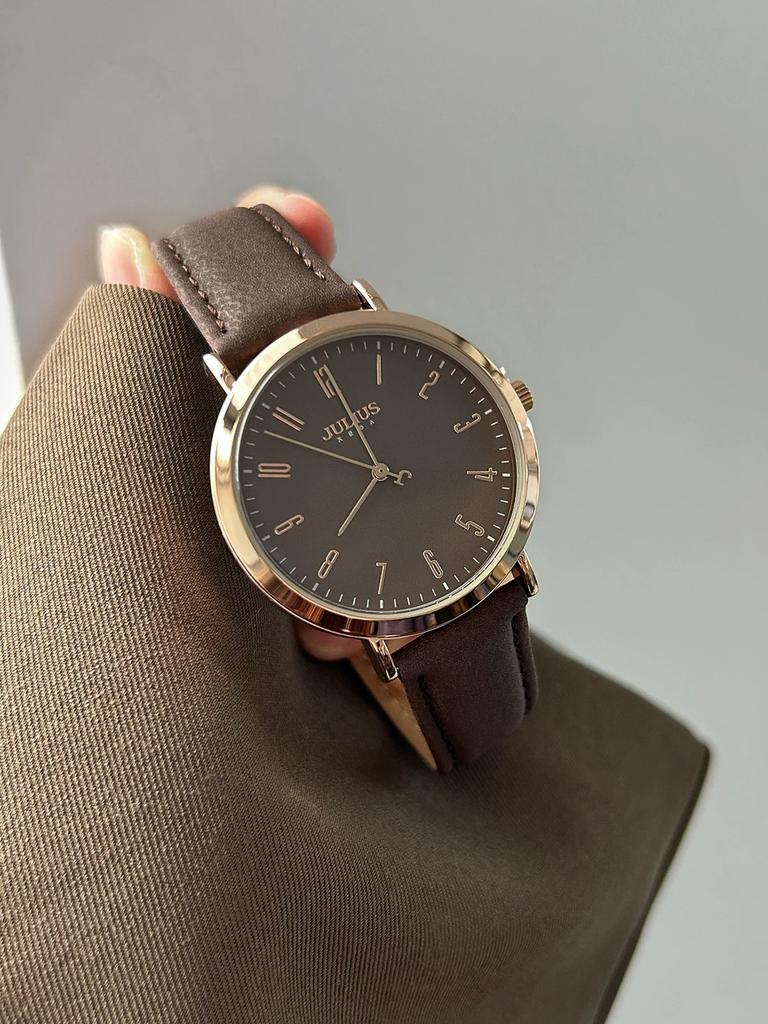 Polyurethane Watch for Junior and Senior High School Students, Female Ins-Style Student Fashion Simple Large Dial Quartz Watch, Exam-Specific Watch