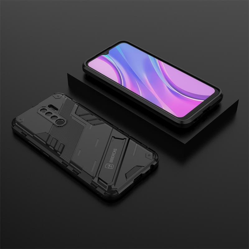 Для Xiaomi Redmi 9 9A 9C чехол с подставкой Бронированный чехол для телефона Redmi 9 Prime 9 Power противоударный магнитный держатель задняя крышка
