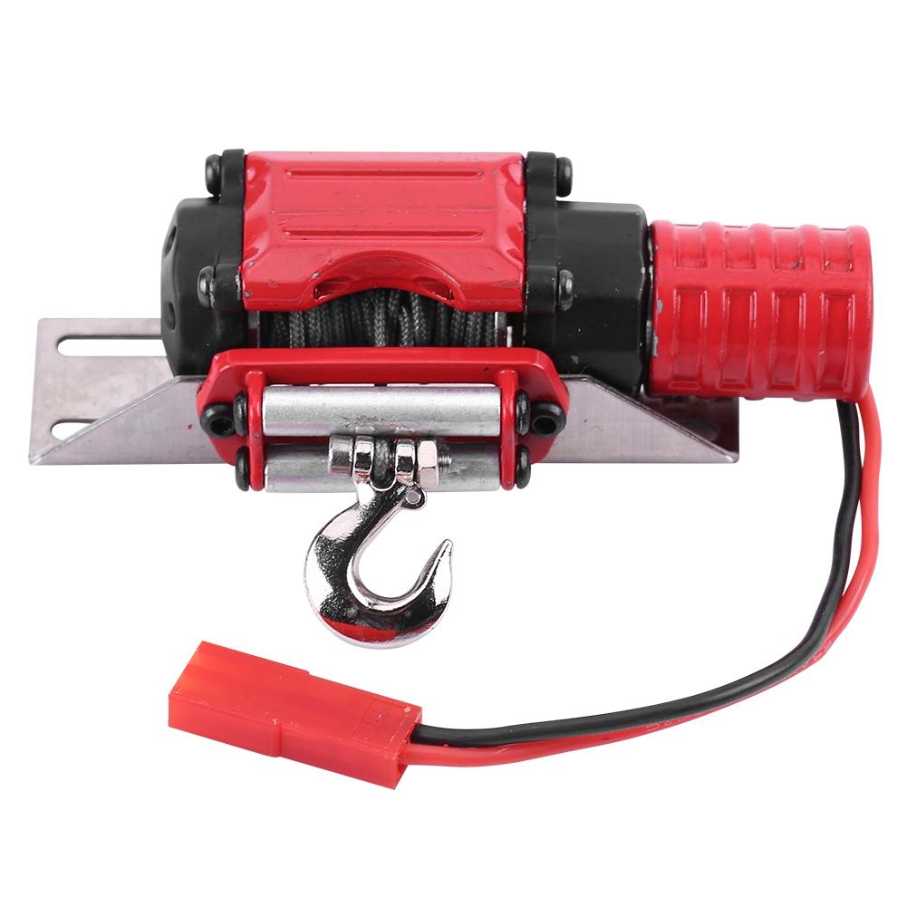 Model Vehicle Accessory Simulation Motor Winch for -4 SCX10 1/10 Scale RC Crawler Car (#1)