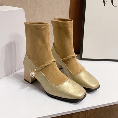 Женские ботинки на высокой платформе, элегантные модные женские туфли на низком каблуке в стиле панк, готика, новая кожаная модная женская обувь, мотоциклетная обувь