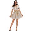 German Oktoberfest Carnival Costume Women's Sheath Dress Sexy Stage Costume