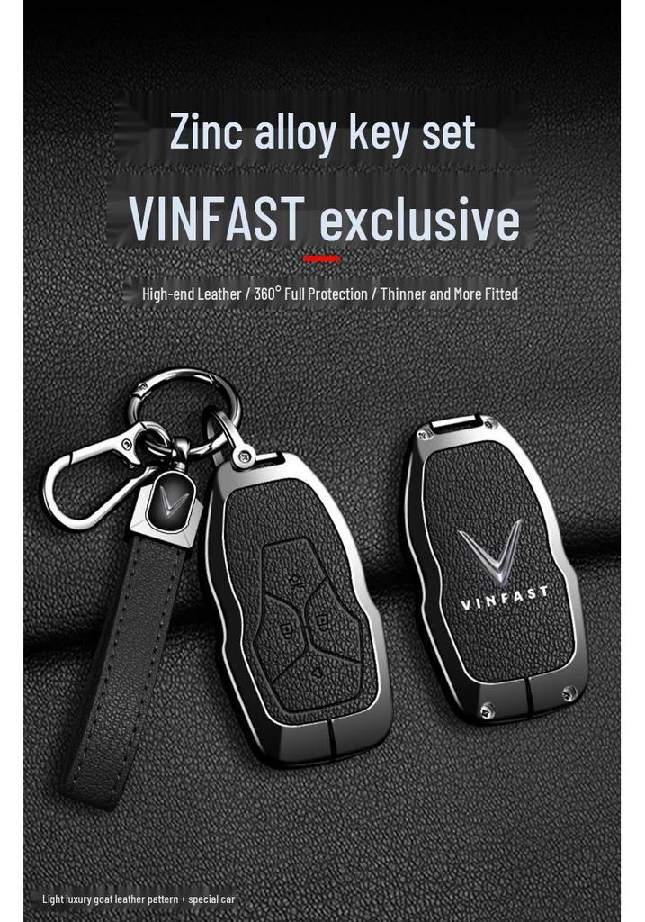 VINFAST Car Key Case 2025-2026 Model Lac Hong 900 LX Metal Protective Shell