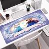 Elsa Theme Mouse Pad, Non Slip Rubber Base, Multifunctional Office & Home Decor, Perfect for Workspace Personalization.