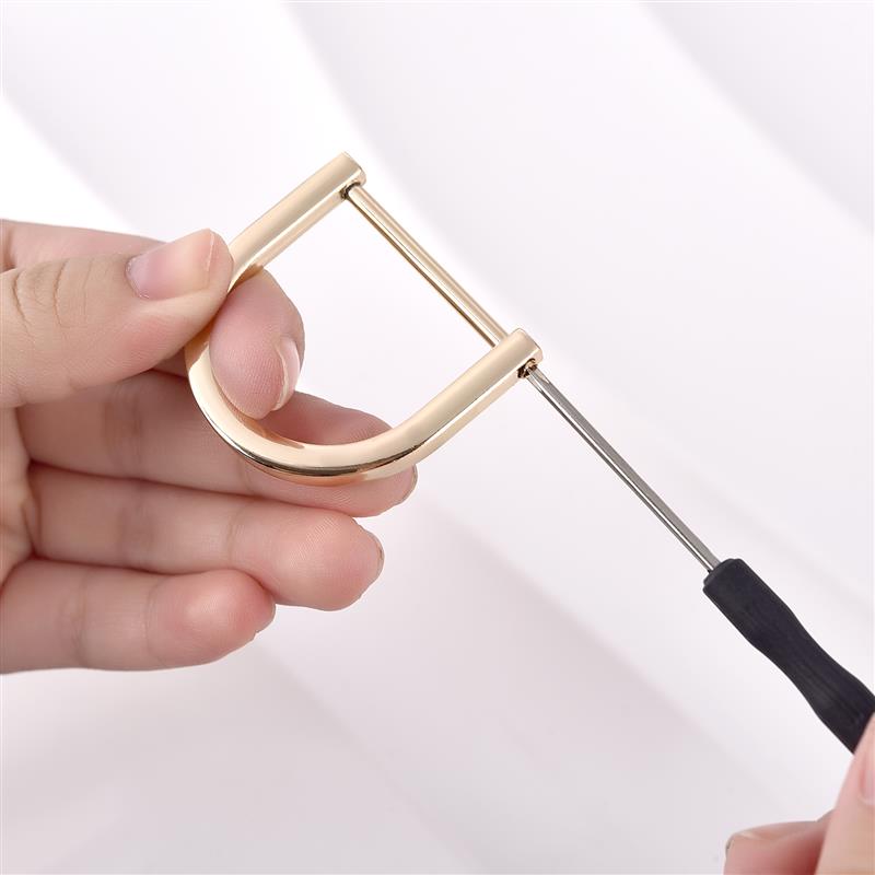 Металлическое D-кольцо D-кольца Пряжка для ремня Ремешок для сумки Сумочная фурнитура Швейные принадлежности 10 мм 15 мм 20 мм 25 мм 32 мм