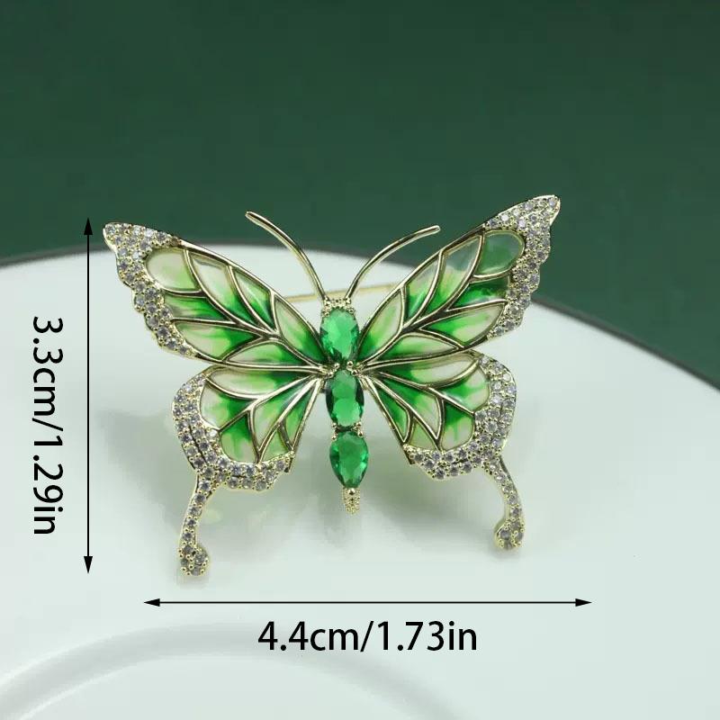 Брошь-бабочка-стрекоза-пчела, насекомое, эмаль, жемчуг, кристалл и стразы, корсажные броши