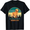 Best Golden Retriever Grandpa Ever Golden Retriever Grandpa T-Shirt