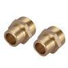 Brass Fitting Hex Nipple Reducing Male Pipe 3 4  To 1 2  Water Tube Fittings (Intensification)