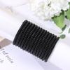 20pcs Women Super Thin Girls Telephone Wire Rubber Hair Ropes Ponytail Holder