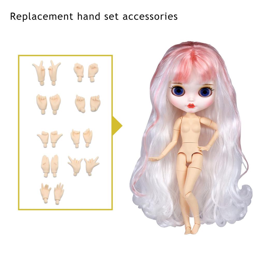 ICY Fortune Days BJD 19 Improved Jointed BJD 4 Pupil Doll, Doll, 1/6 Toy, Colors, 8+ (02)
