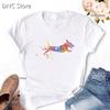 Tee Shirt Femme Cavalier King Charles Spaniel Funny Dog Print T Shirt Women Fashion Harajuku Shirt Top Summer Femme T-Shirt Tops