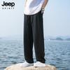 Мужские легкие повседневные брюки JEEP SPIRIT из смесовой льняной ткани, охлаждающие, прямого кроя