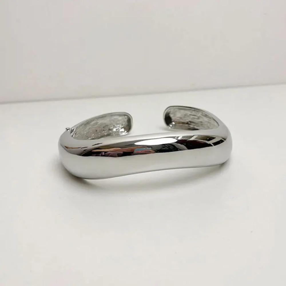 Металлическое ожерелье с открытой манжетой, водонепроницаемое колье, новые ювелирные аксессуары для женщин