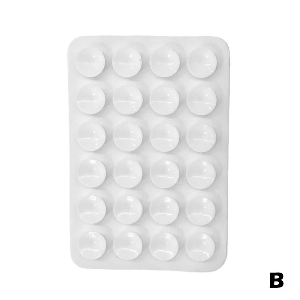 Двусторонняя силиконовая присоска для мобильного телефона, присоска с клеевой основой из силиконовой резины для фиксированной подкладки