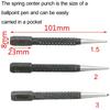 3pack/lot Strong And Durable Center Punch For Precision Drilling Center Positioning Punch Punch Set