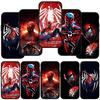 Phone Case for Samsung Galaxy S25 S24 S23 iPhone 16 15 Xiaomi Redmi Note 14 13 12 16E X 11 Pro Max OPPO Moto Huawei Marvel Spiderman Spider Man Cover