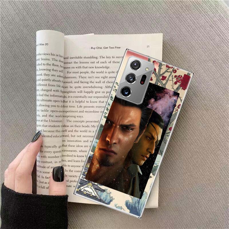 Чехол для телефона игры Yakuza 0 для Samsung Galaxy S25 Edge S24 S23 FE S22 S26 Ultra S21 S20 S10 Plus Capa Мягкий