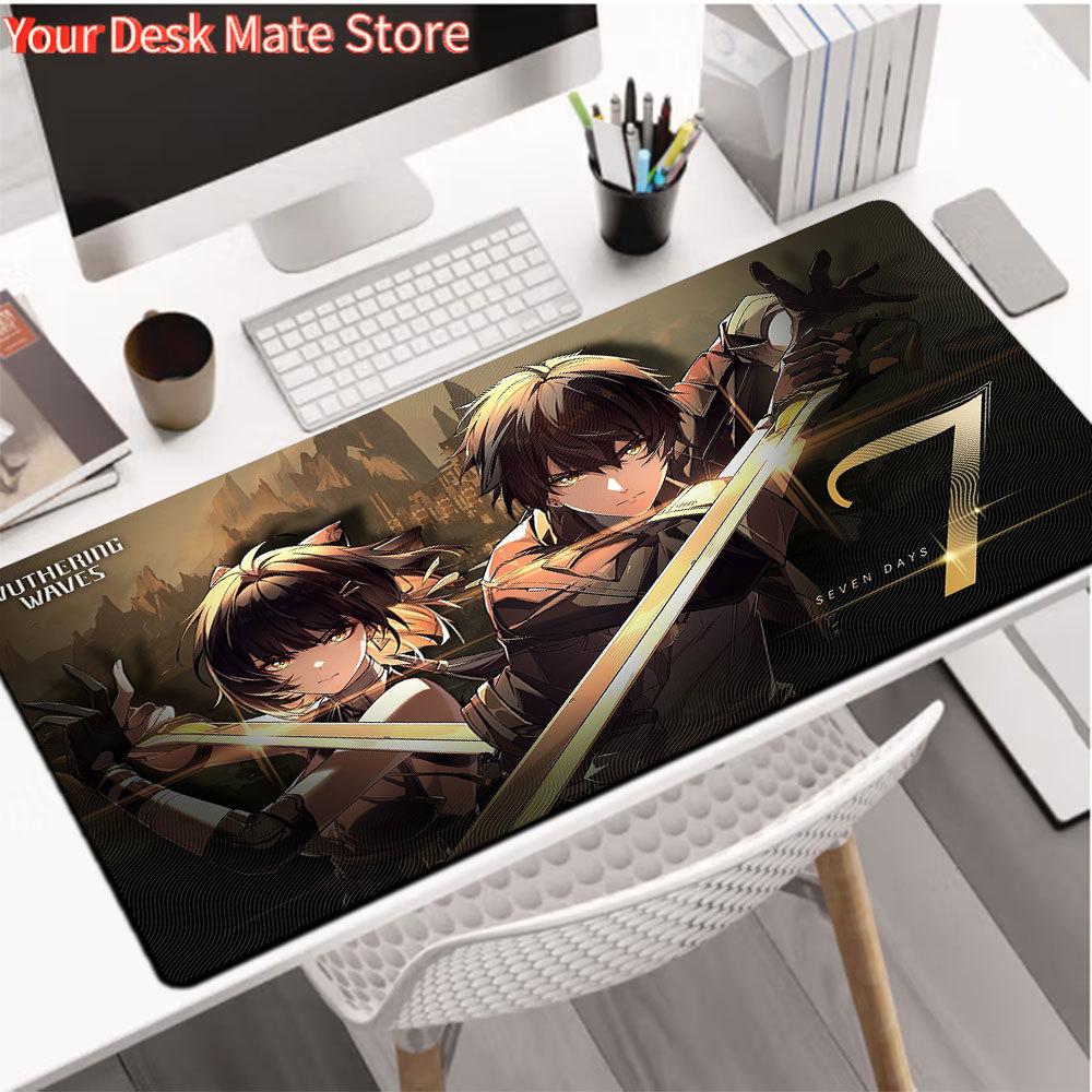 pc Wuthering Waves Large Mouse Pad computer mat Desk Mat keyboard mat Office Gaming Table Mat