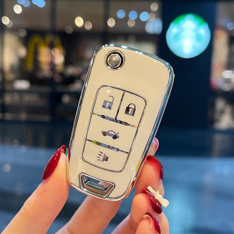 Buick Regal Key Case for Excelle, Encore, Envision, LaCrosse, GL8, Weilang, and Yinglang.