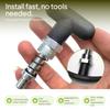 Рукоятка с подпружиненным штифтом Регулируемая рукоятка для тренажера Штифт для освобождения Рукоятка для фитнес-оборудования для домашних спортзалов