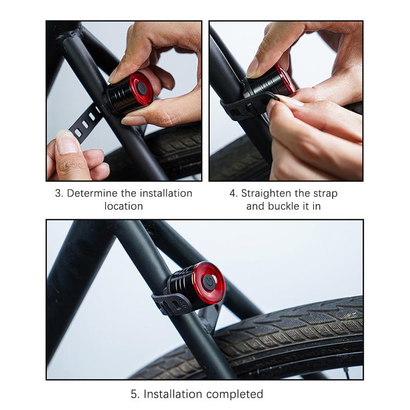 Велосипедные задние фонари, алюминиевые фонари для шлема, ночные предупреждающие огни, светодиодные передние фонари для горного велосипеда, задние фонари