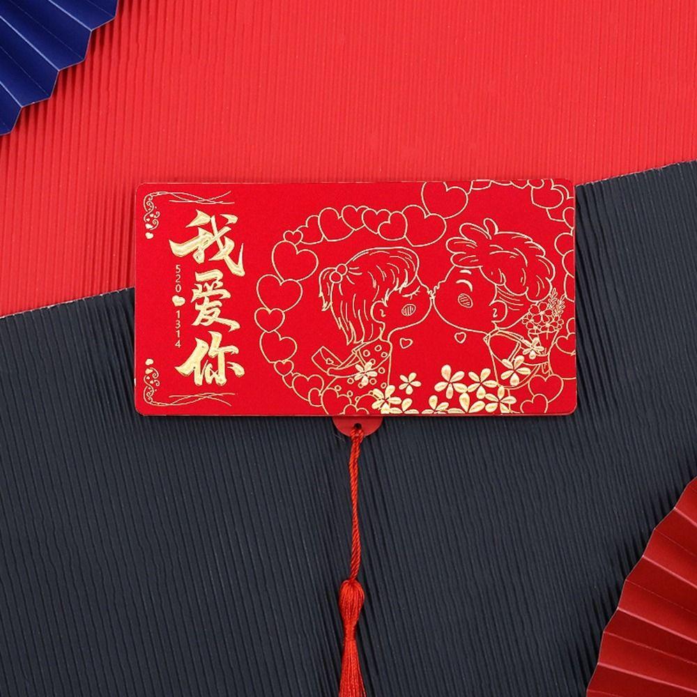 Paper Folding Red Envelope 10 Card Positions Money Bag Creative HongBao Wedding