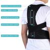 Adjustable Straps Posture Corrector Black Back Trainer Unisex Back Posture Brace  Daily Wear